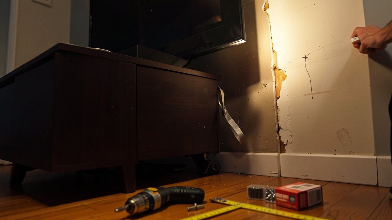 2 - How to Anchor Your Stand to Wall Studs