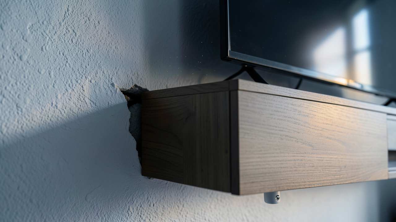 3 - Gaps Between the Wall and the Stand