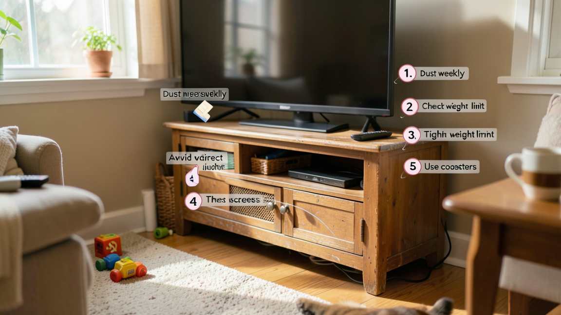 5 Tips to Extend the Life of Your Corner TV Stand