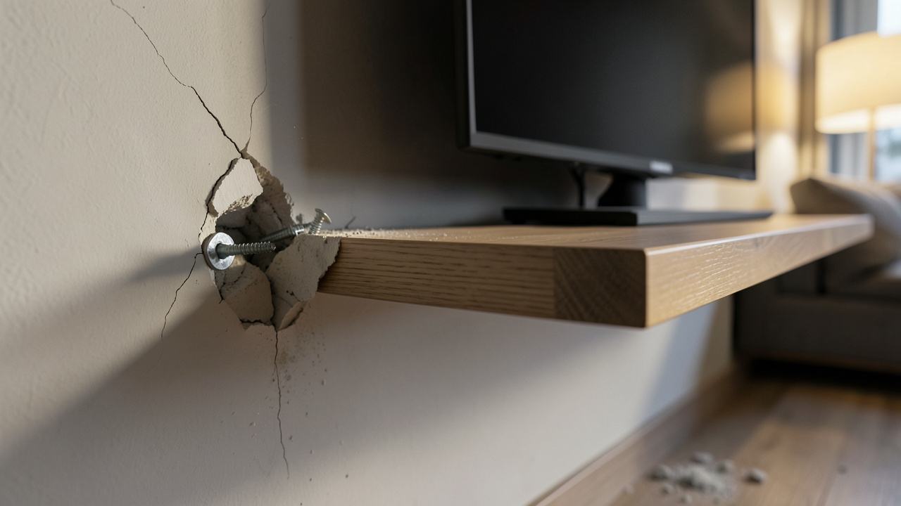 8 - Screws and Anchors Are Stripped or Pulling Out