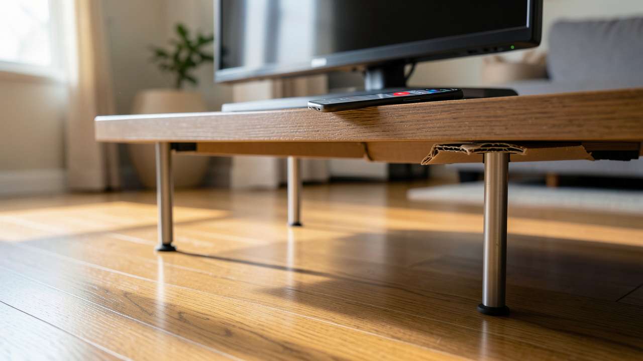 Common Causes of a Wobbly TV Stand