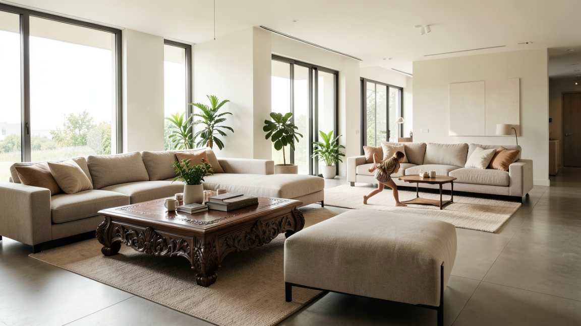 Common Coffee Table Mistakes in Open Plan Rooms