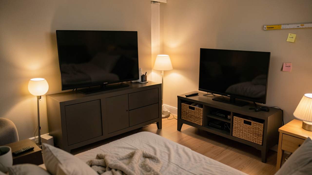 Common Mistakes When Choosing a TV Console for a Bedroom