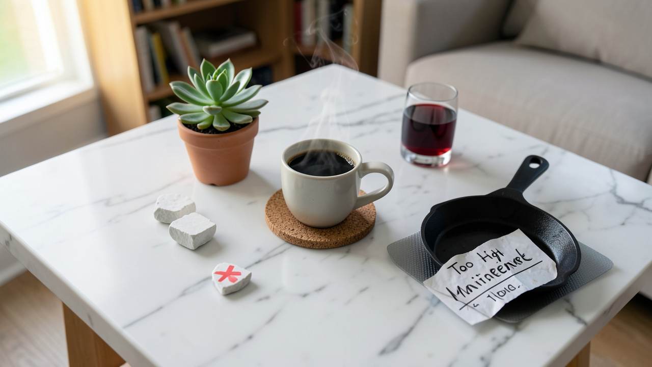 Common Myths About Marble Coffee Tables