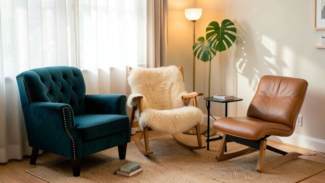 Different Types of Reading Chairs for Bedroom Corners