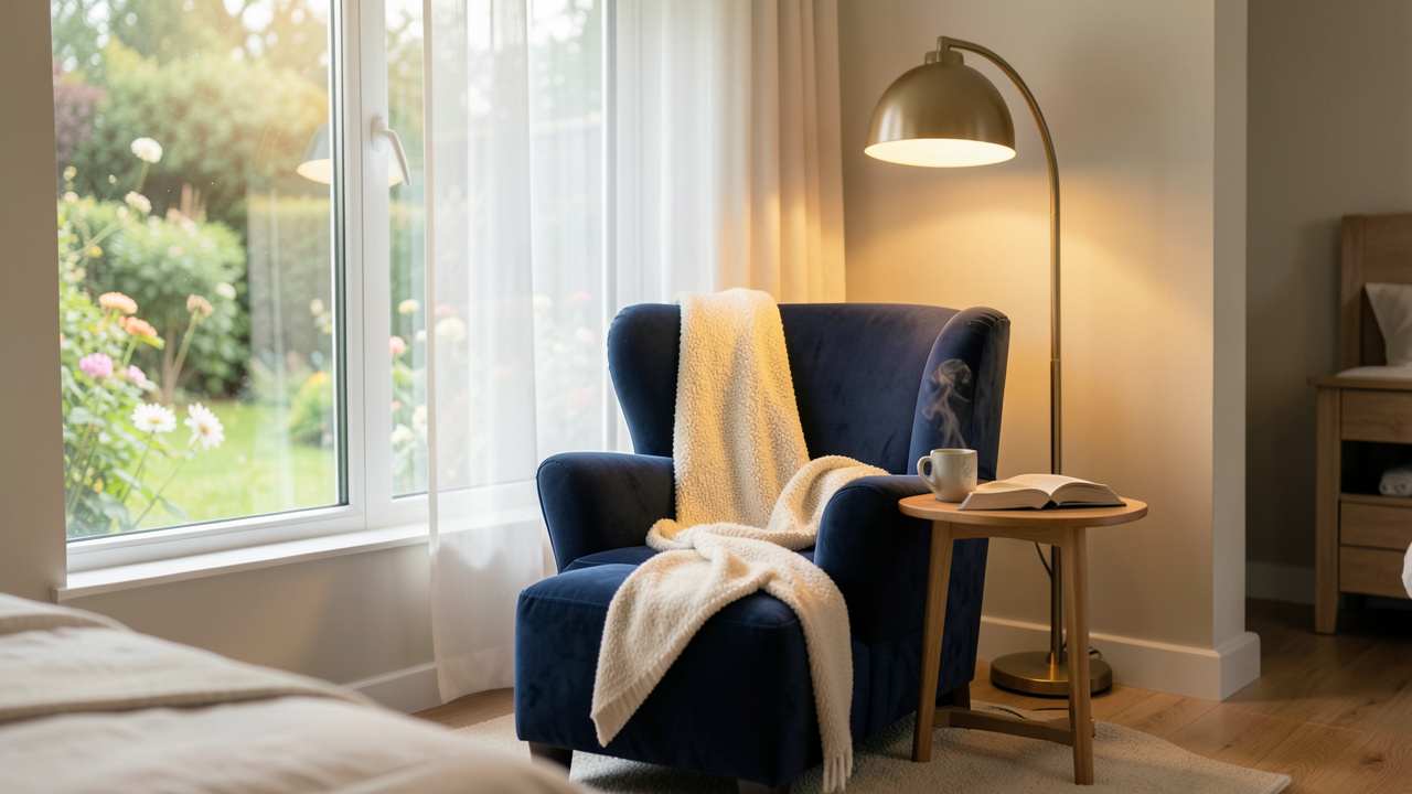 How Does a Corner Reading Chair Change the Bedroom Experience