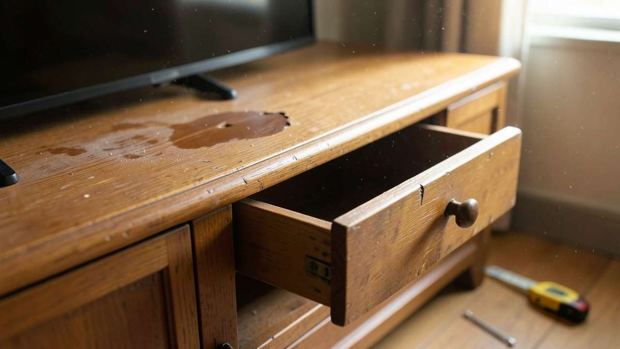 How to Assess the Damage to Your TV Console