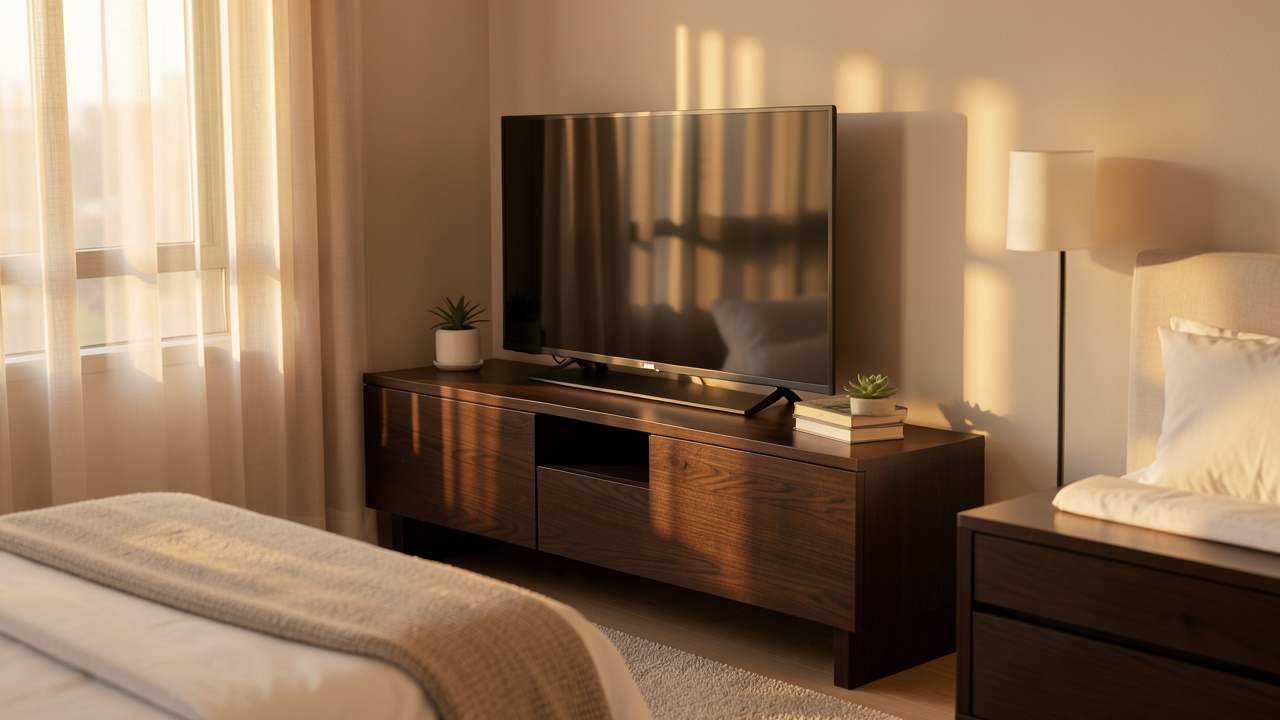 Key Benefits of Using a Corner TV Stand in a Bedroom