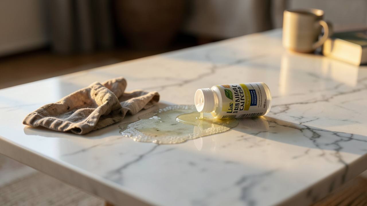 Mistake 3: Using Harsh Cleaners (Lemon, Vinegar, Bleach)