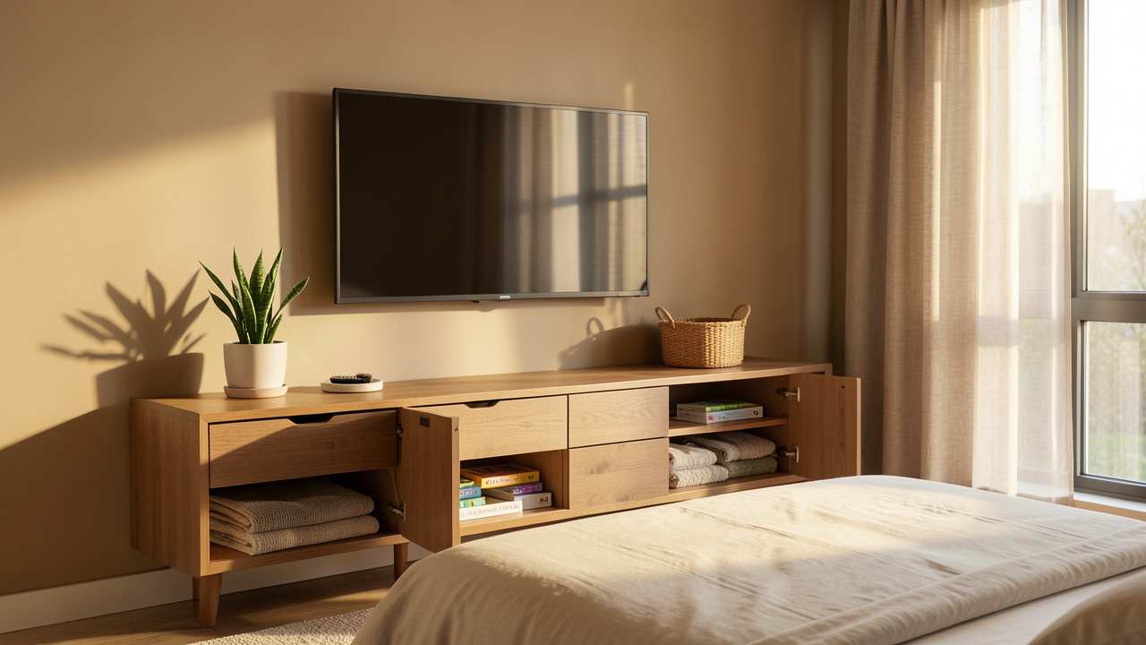 Standard TV Console Widths and Their Ideal TV Sizes