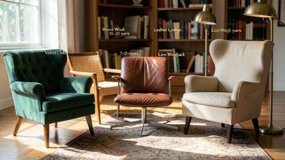 Types of Accent Chairs and Their Typical Durability