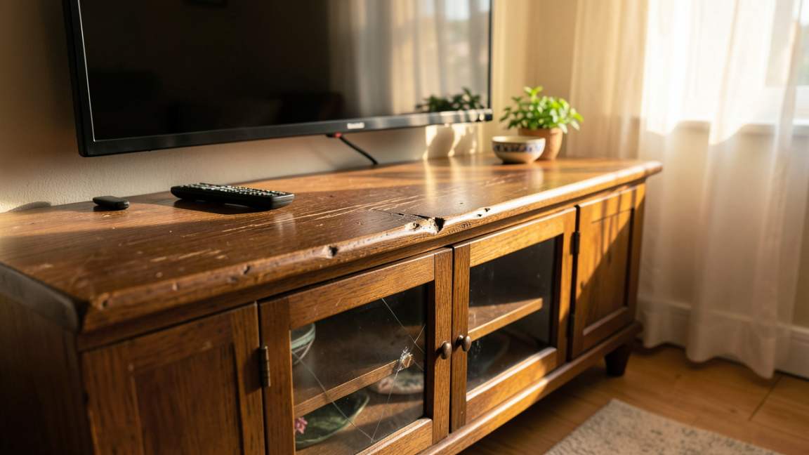 What Are the Common Types of TV Console Damage?