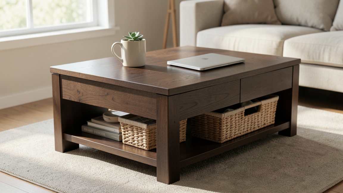 What Is a Standard Storage Coffee Table?