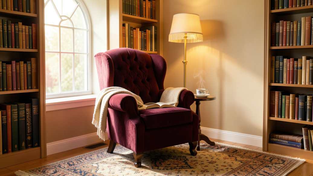 Why Does a Wingback Chair Suit a Reading Nook?
